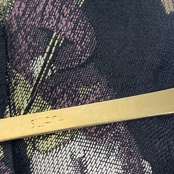 Vintage Gold Swank Four Leaf Clover Tie Bar - Picture 4 of 5